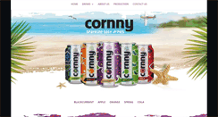 Desktop Screenshot of cornnydrinks.com